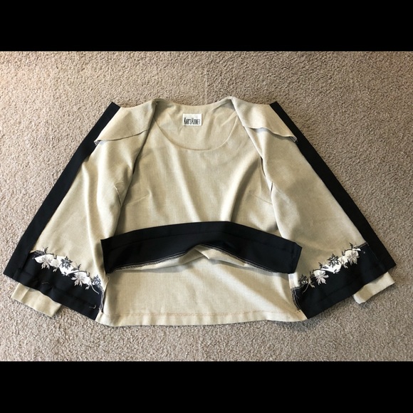 Karl’s Korner Blazer & Top Sz L 🌸Embroidered - Picture 9 of 13